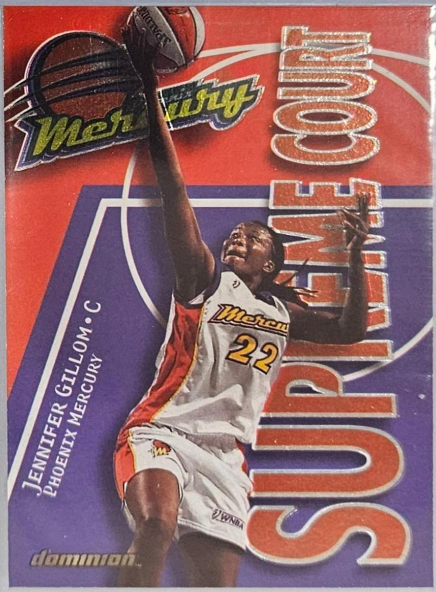 Jennifer Gillom #SC12 Basketball Cards 2000 Skybox Dominion WNBA Supreme Court