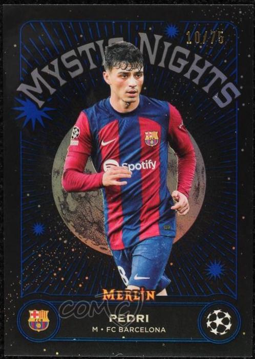 Pedri [Blue Refractor] #MN-6