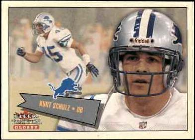Kurt Schulz #33 Football Cards 2001 Fleer Tradition Glossy