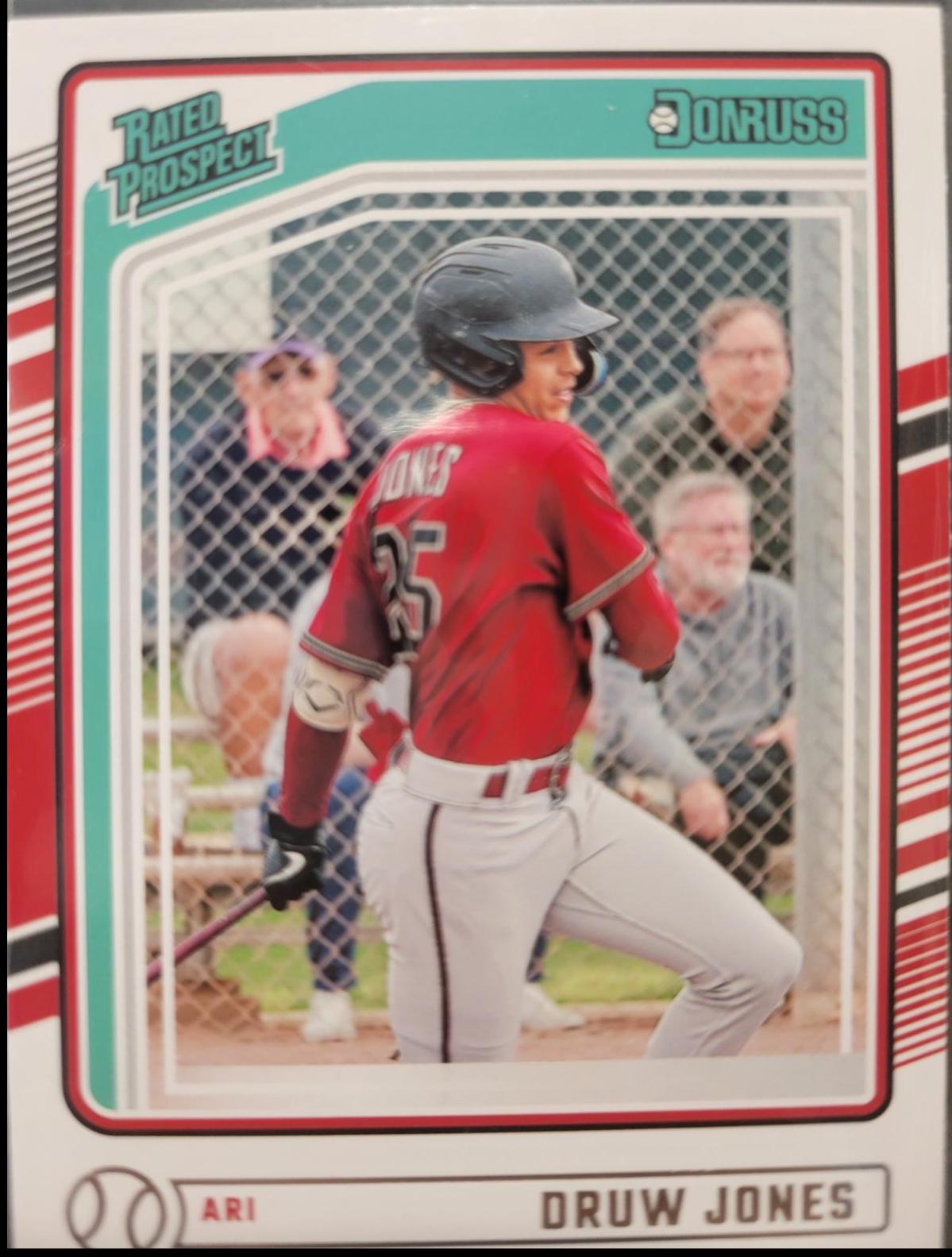 Druw Jones #103 Baseball Cards 2024 Donruss