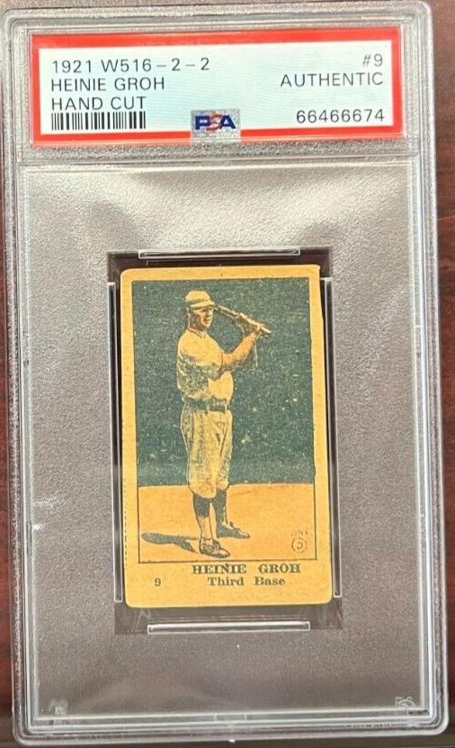1921 Heinie Groh [Hand Cut] #9