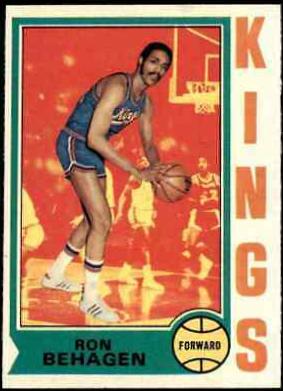 Ron Behagen #11 Basketball Cards 1974 Topps