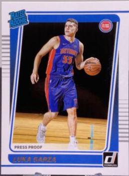 Luka Garza #214 Basketball Cards 2021 Panini Donruss