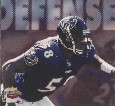 Peter Boulware #88 Football Cards 1997 Panini Score Board Playbook