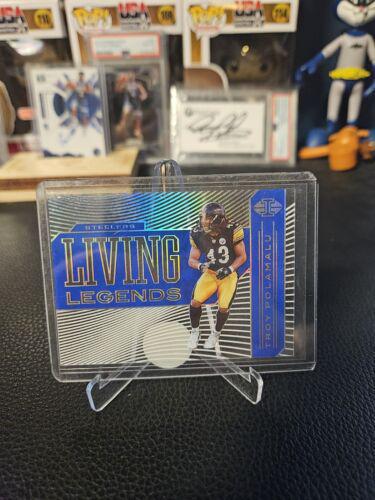 Troy Polamalu #LL10 Football Cards 2020 Panini Illusions Living Legends
