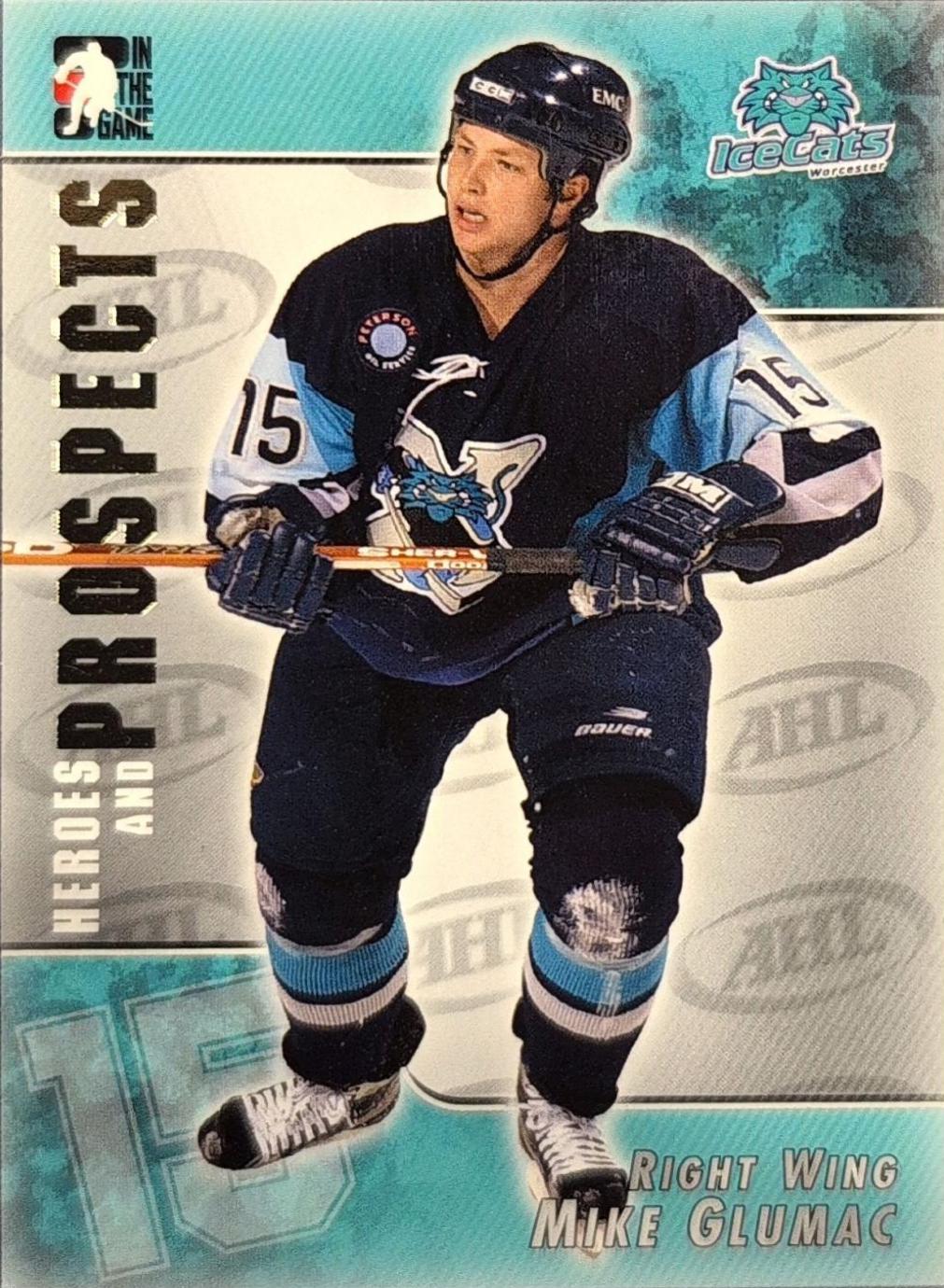Mike Glumac #39 2004 In The Game Heroes & Prospects Hockey