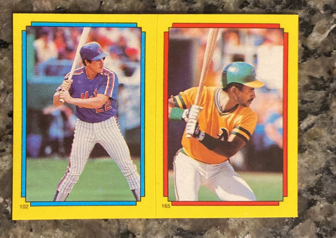 Kevin McReynolds, Tony Philips, Jeffrey Leonard #102, 165, 17 Baseball Cards 1988 Topps Stickercard