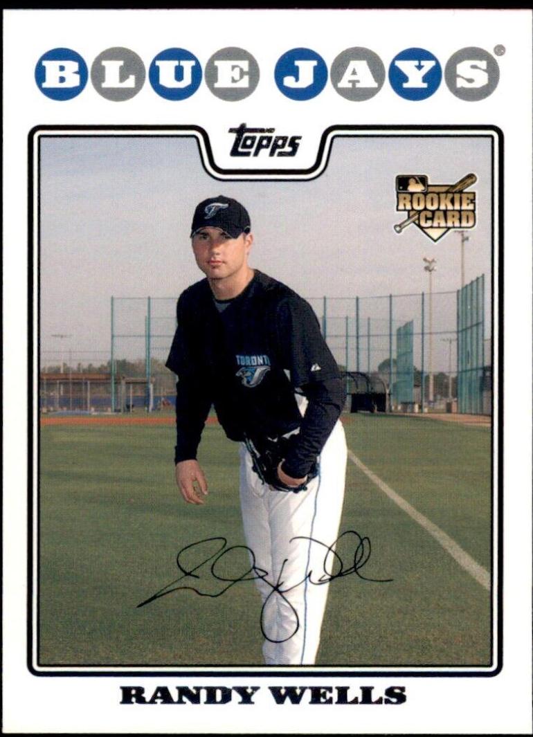 Randy Wells #593 Baseball Cards 2008 Topps