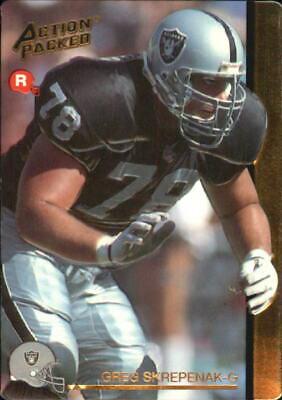 Greg Skrepenak #12 Football Cards 1992 Action Packed Rookie Update