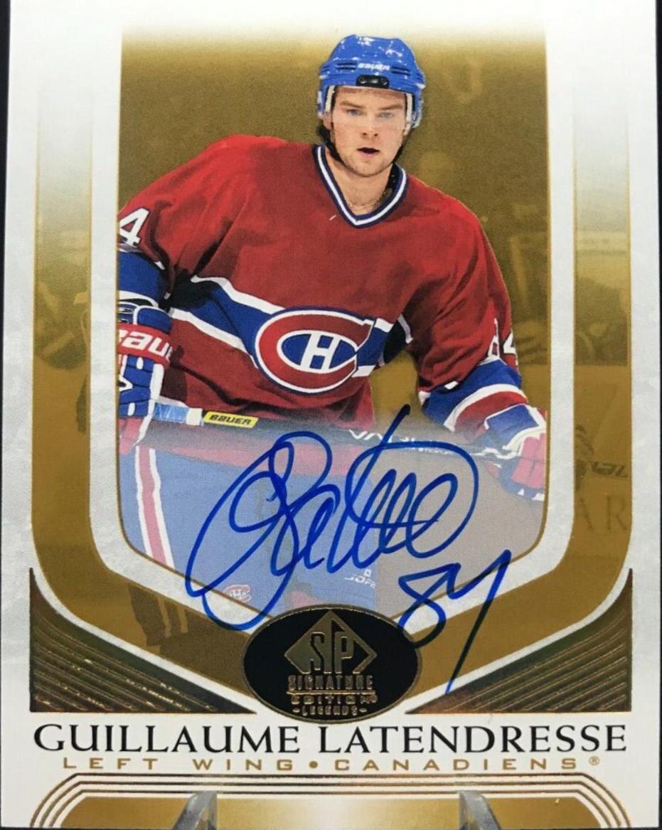Guillaume Latendresse [Gold Spectrum Autograph] #235