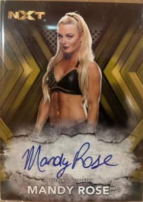 Mandy Rose [Gold] #RA-MR