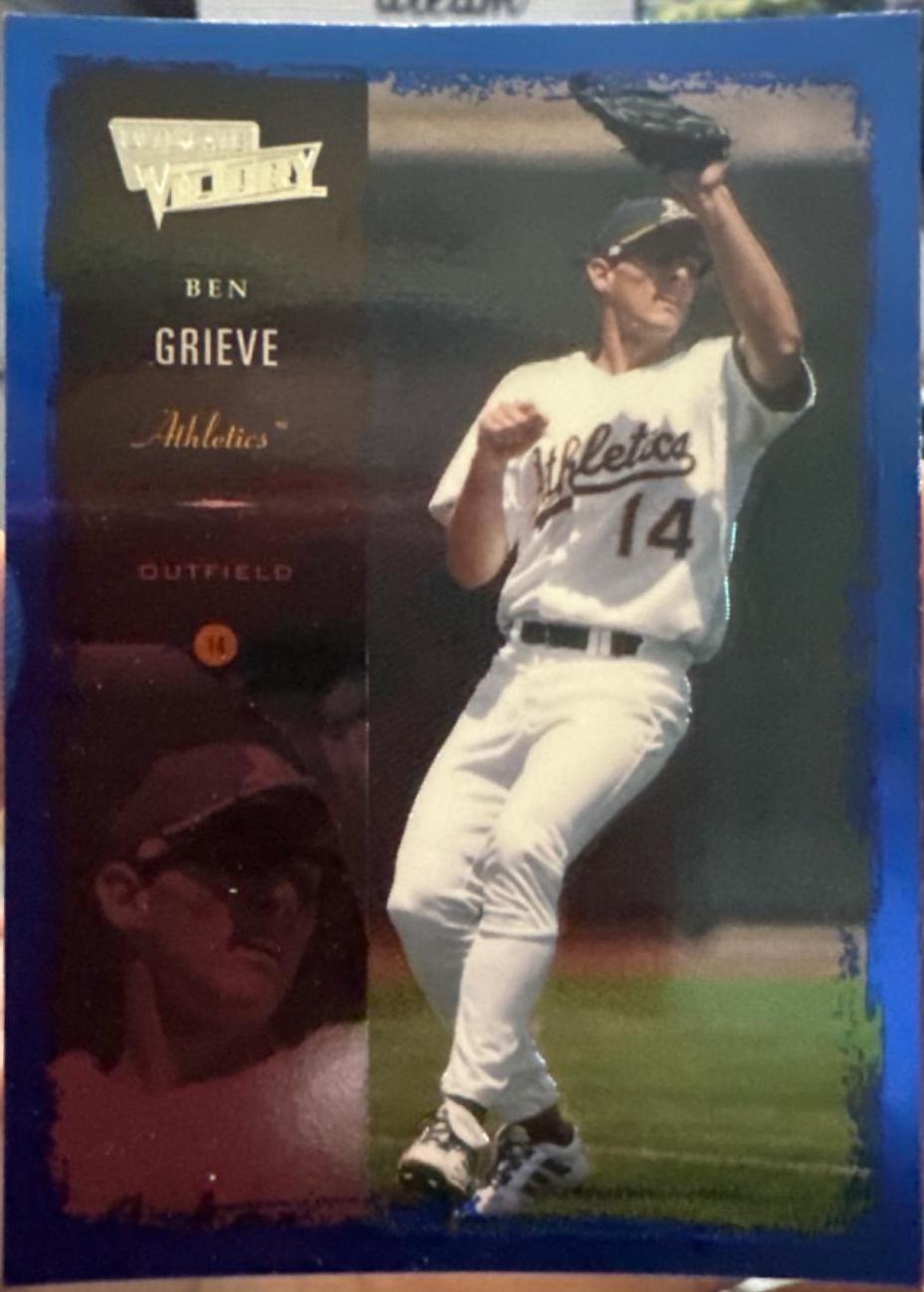 Ben Grieve #6 Baseball Cards 2000 Ultimate Victory