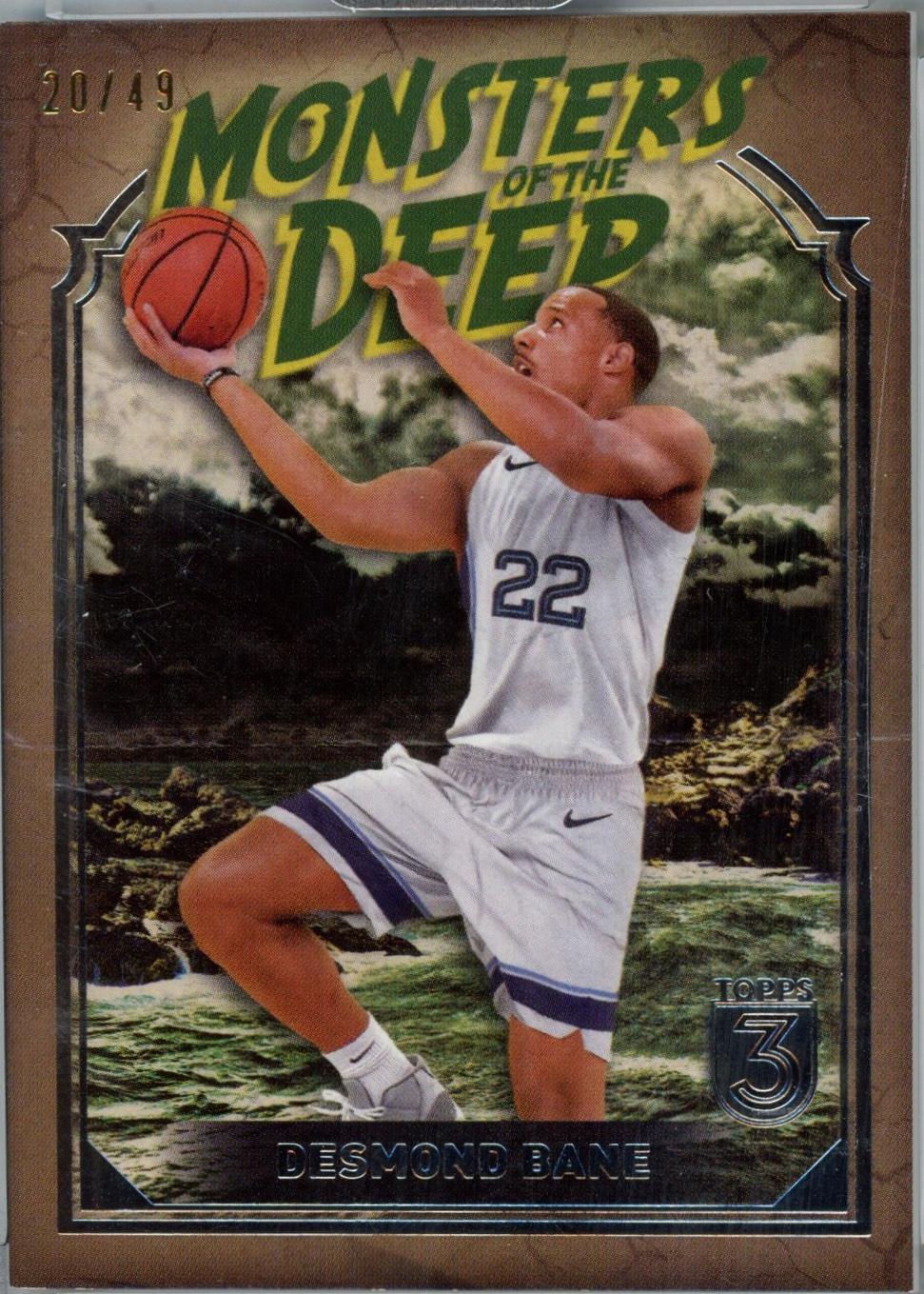 Desmond Bane #MD-10 Basketball Cards 2023 Topps Three Monsters of the Deep