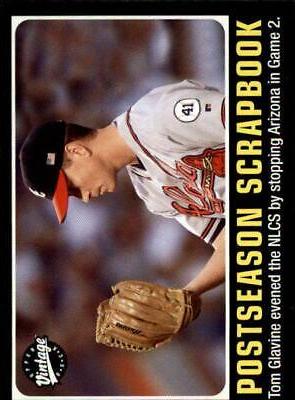 Tom Glavine #294 2002 Upper Deck Vintage Baseball