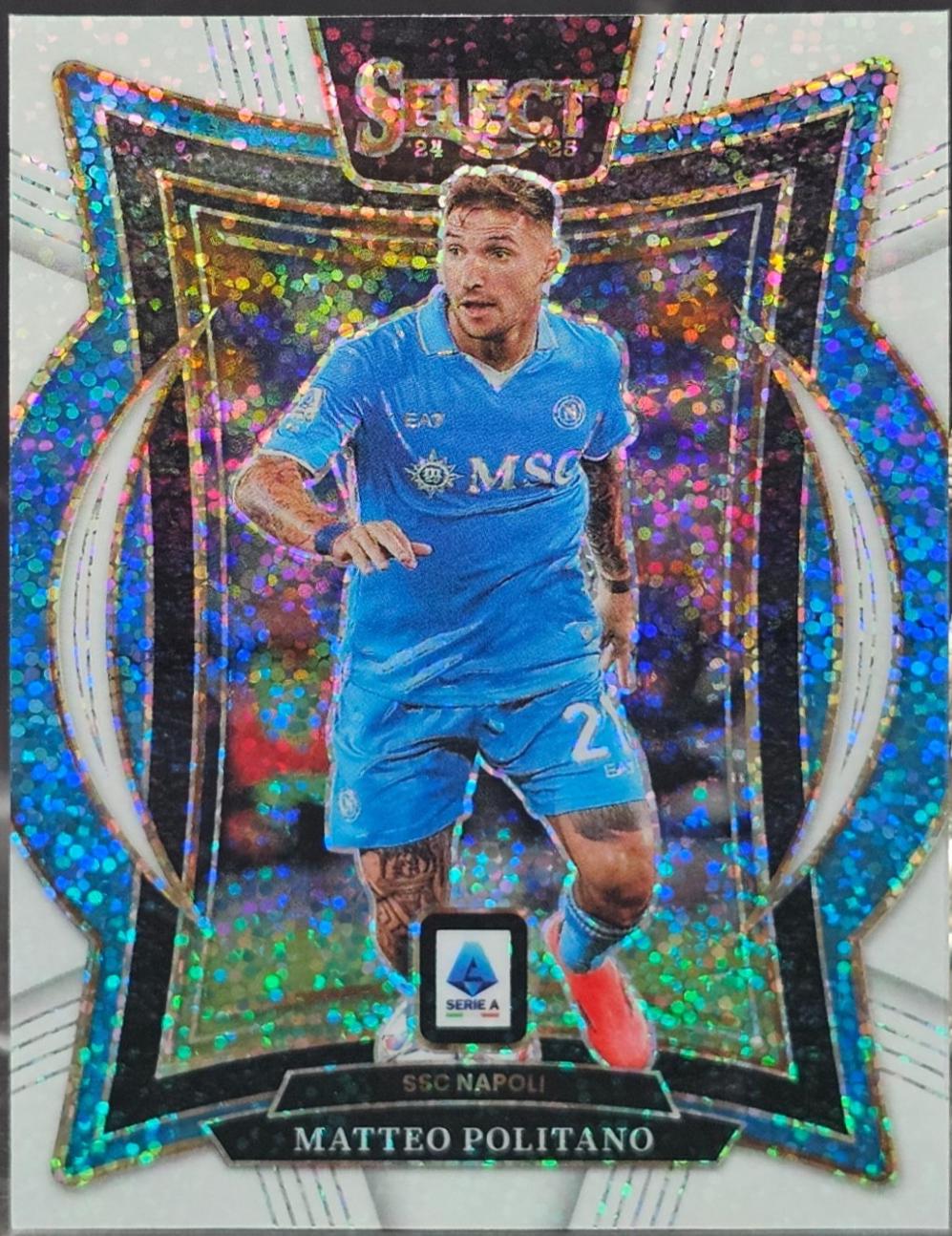 Matteo Politano [White Sparkle] #67 Prices | 2024 Panini Select Serie A ...