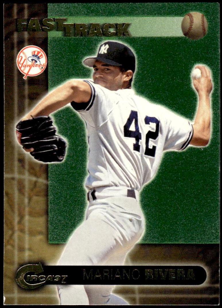 Mariano Rivera #7 Baseball Cards 1997 Circa Fast Track