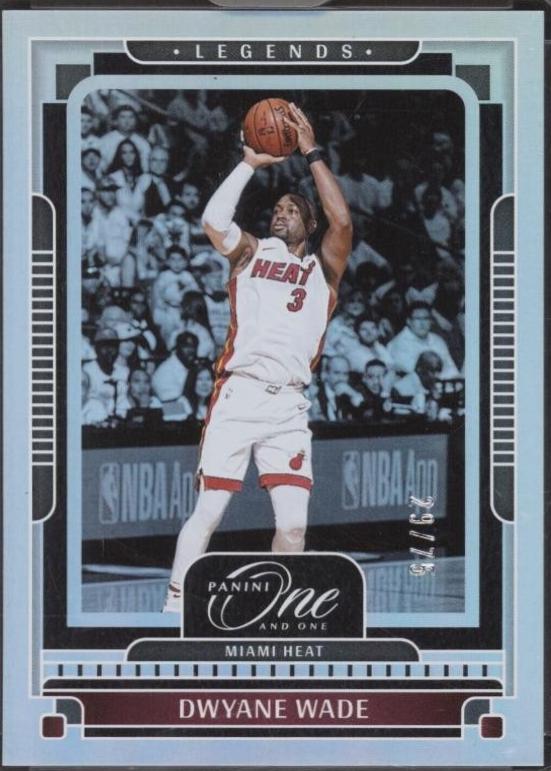 Dwyane Wade #160 2024-25 Panini One and One Basketball