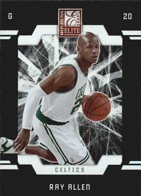 Ray Allen #7 Basketball Cards 2009 Donruss Elite