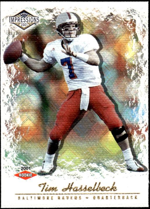 Tim Hasselbeck #151 2001 Pacific Impressions Football