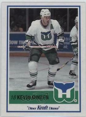 Kevin Dineen #11 Hockey Cards 1990 Kraft