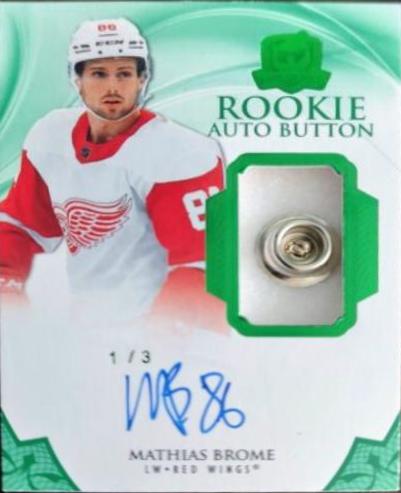 Mathias Brome [Green Autograph Button] #178