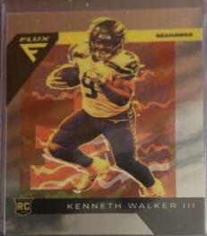 Kenneth Walker III #FX-6 Football Cards 2022 Panini Chronicles Flux Rookies