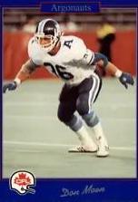 Don Moen #202 Football Cards 1991 Jogo CFL