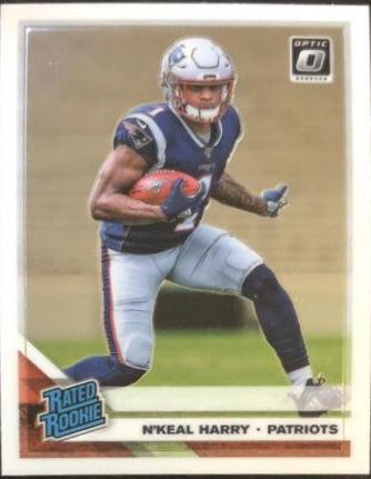 N'Keal Harry #169 Football Cards 2019 Donruss Optic