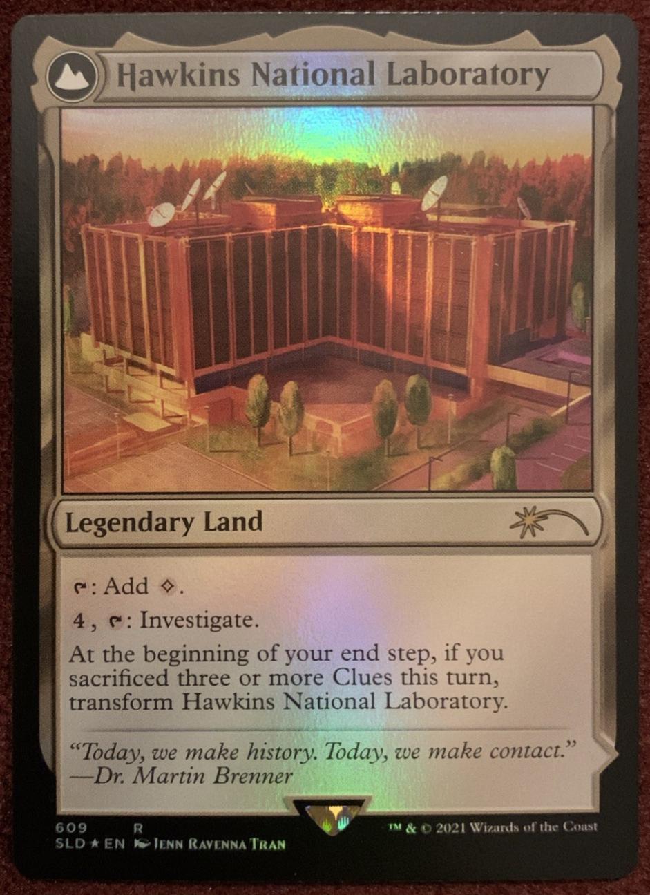 2021 Hawkins National Laboratory // The Upside Down [Foil] #609