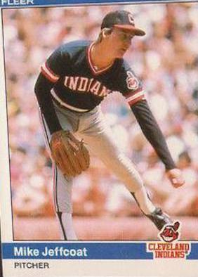 Mike Jeffcoat #U-58 Baseball Cards 1984 Fleer Update