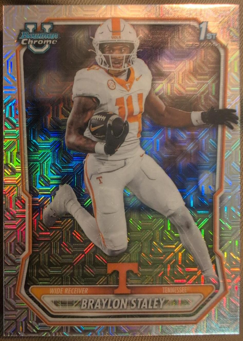 Braylon Staley #BCP-149 2026 Bowman Chrome Prospect Football