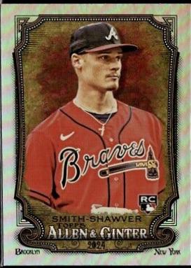 AJ Smith-Shawver #27 Baseball Cards 2024 Topps Allen & Ginter Chrome