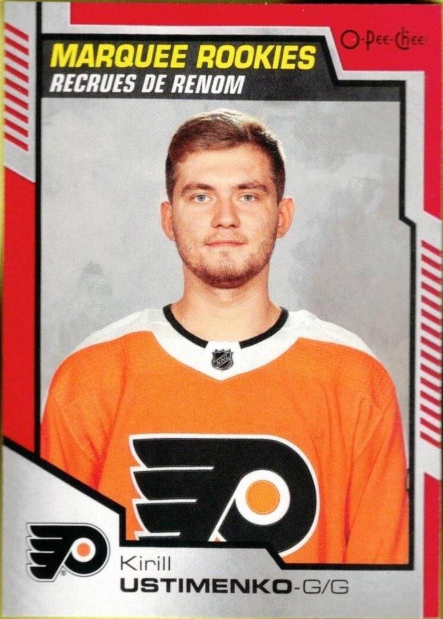 Kirill Ustimenko #641 Hockey Cards 2020 O Pee Chee Marquee Rookies