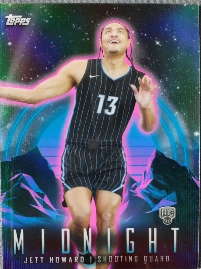 Jett Howard #5 Basketball Cards 2023 Topps Midnight