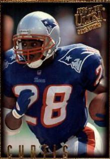 Curtis Martin #65 1996 Ultra Sensations Football