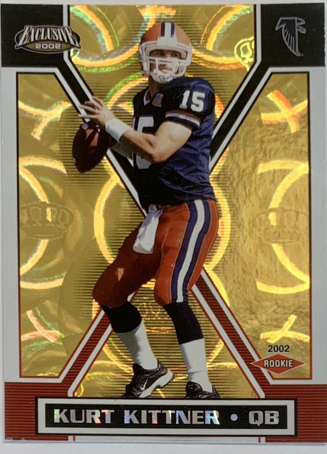 Kurt Kittner #10 Football Cards 2002 Pacific Exclusive