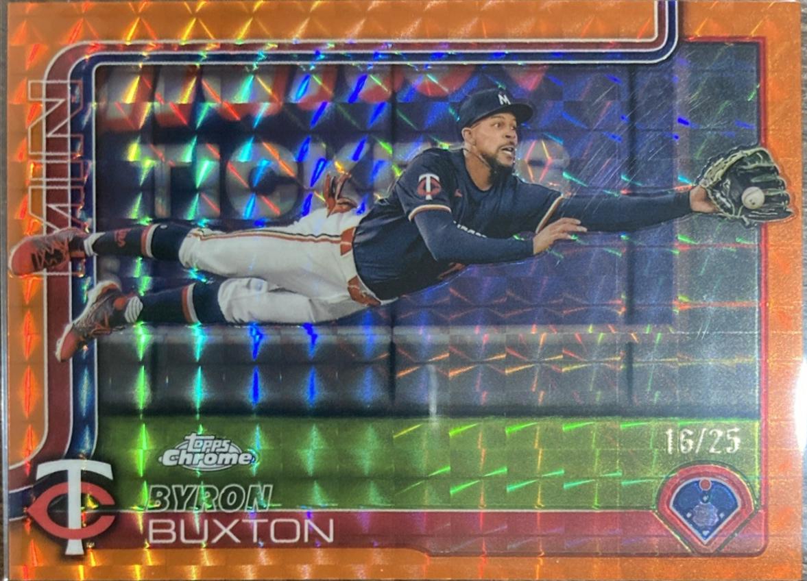 Byron Buxton [Orange Geometric] #172
