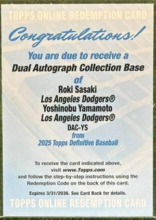 Yoshinobu Yamamoto / Roki Sasaki