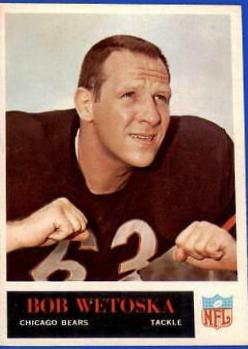 Bob Wetoska #27 Football Cards 1965 Philadelphia