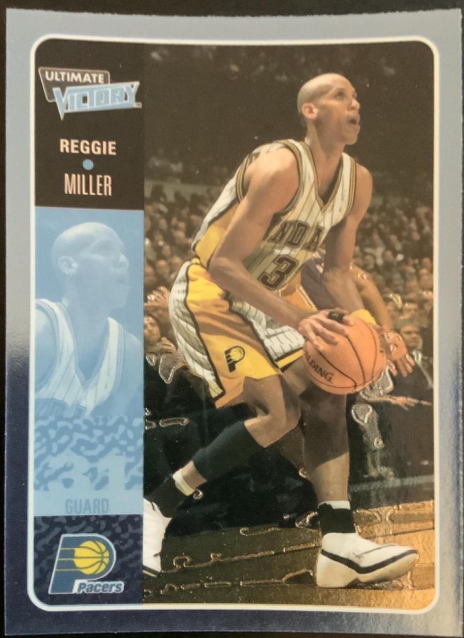 Reggie Miller #21 Basketball Cards 2000 Ultimate Victory