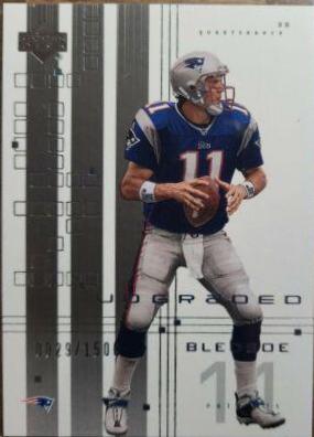 Drew Bledsoe #47 Football Cards 2000 Upper Deck Graded
