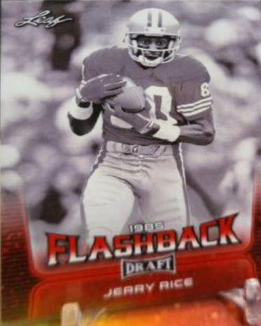 Jerry Rice #99 Football Cards 2020 Leaf Draft