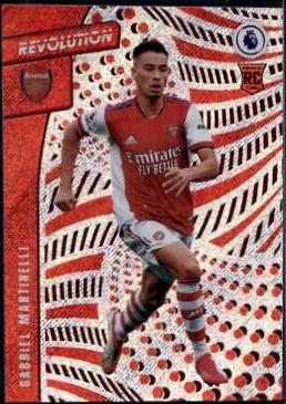 Gabriel Martinelli #252 Soccer Cards 2021 Panini Revolution Premier League