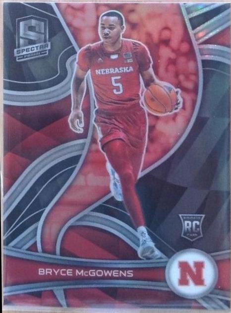 Bryce McGowens #5 Basketball Cards 2022 Panini Chronicles Draft Picks Spectra