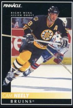 Cam Neely #25 Hockey Cards 1992 Pinnacle Canadian