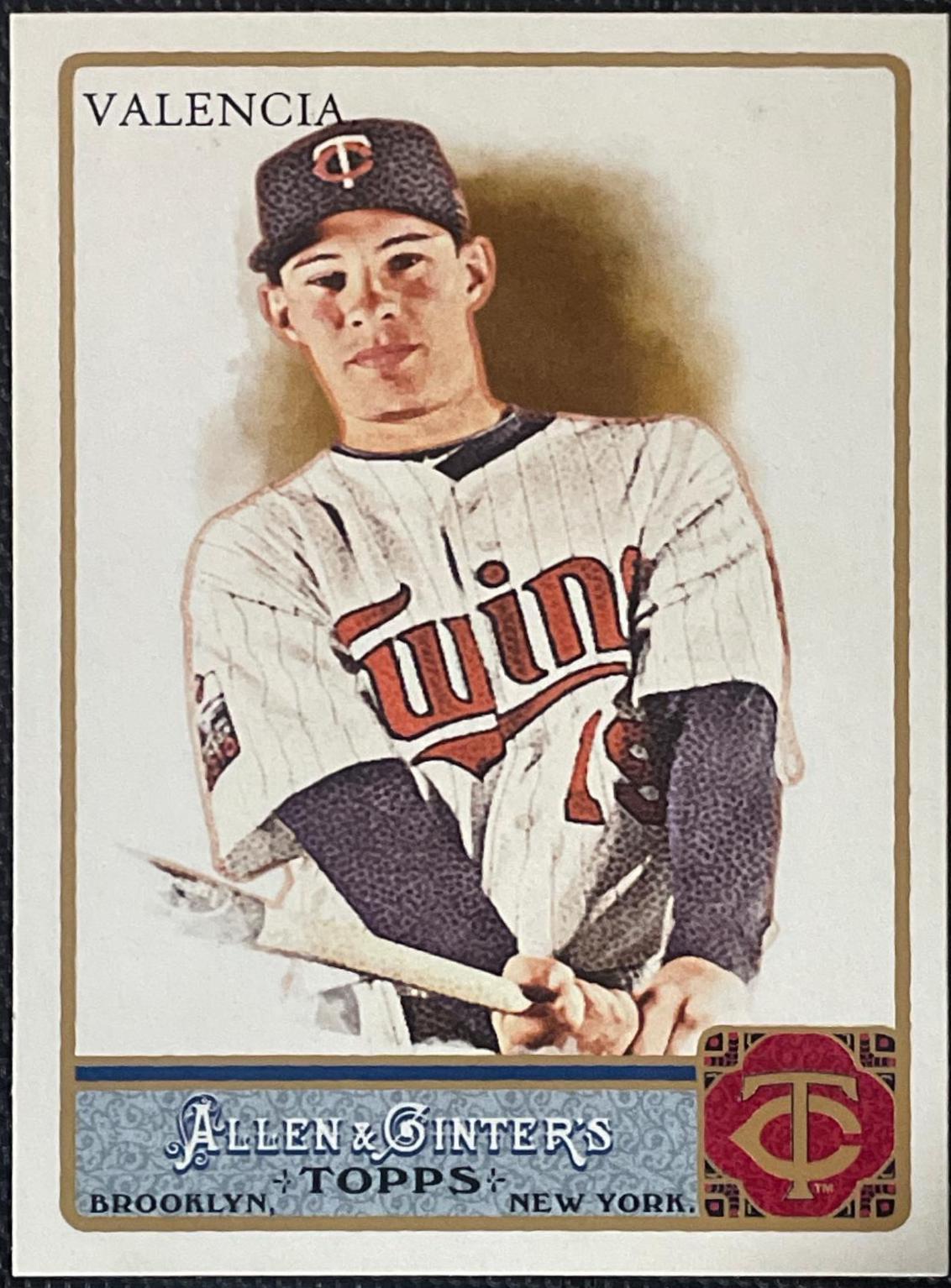 Danny Valencia #344 Baseball Cards 2011 Topps Allen & Ginter