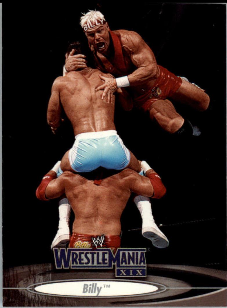 Billy Gunn #8 Wrestling Cards 2003 Fleer WWE WrestleMania XIX