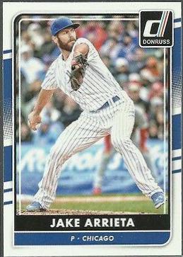 Jake Arrieta #52 2016 Panini Donruss Baseball