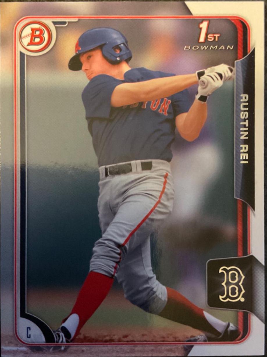 Austin Rei #172 Baseball Cards 2015 Bowman Draft