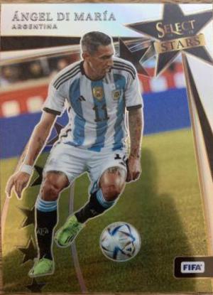 Angel Di Maria #1 Soccer Cards 2022 Panini Select FIFA Stars
